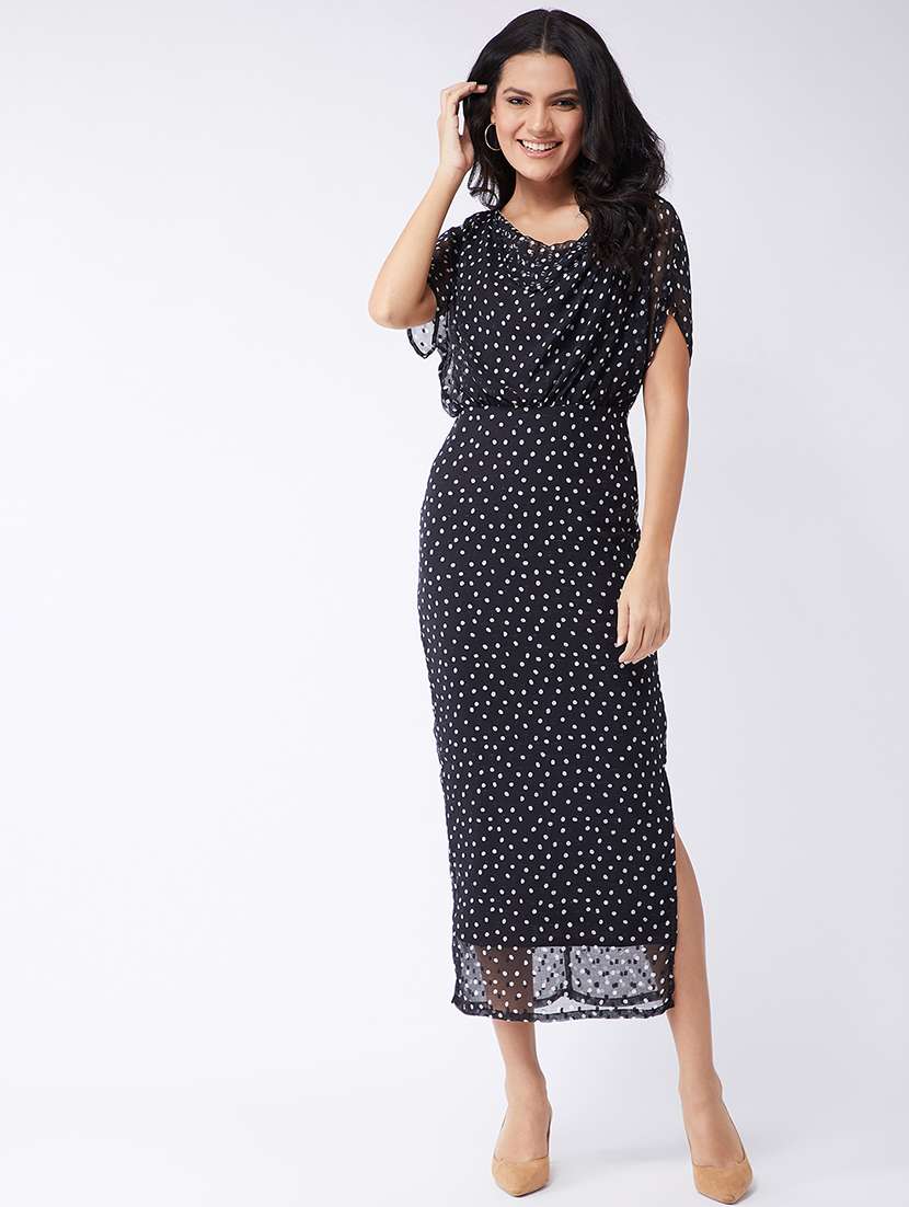 women polka dots print sheath dress - 21644015 - Zoom Image - 0