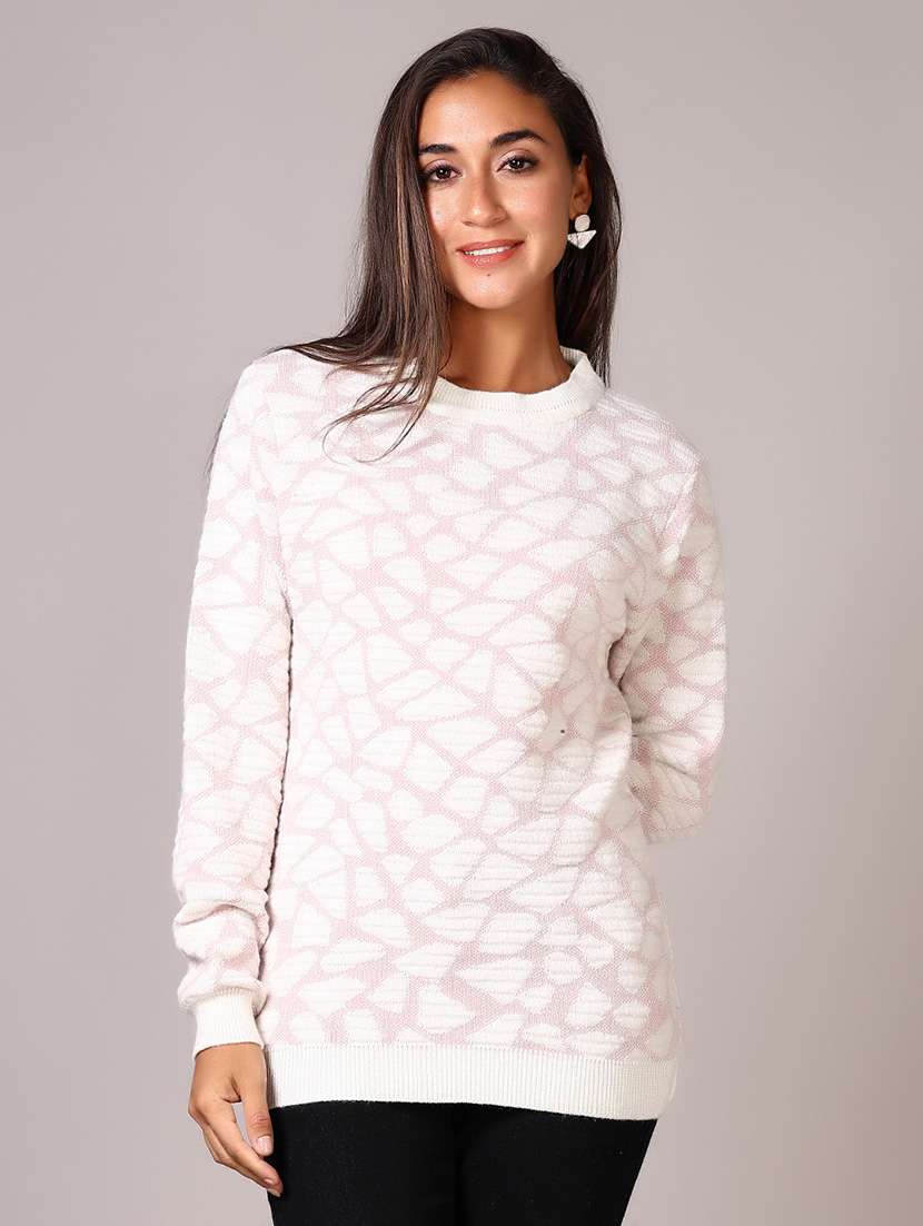 women self designed long sleeves pullover