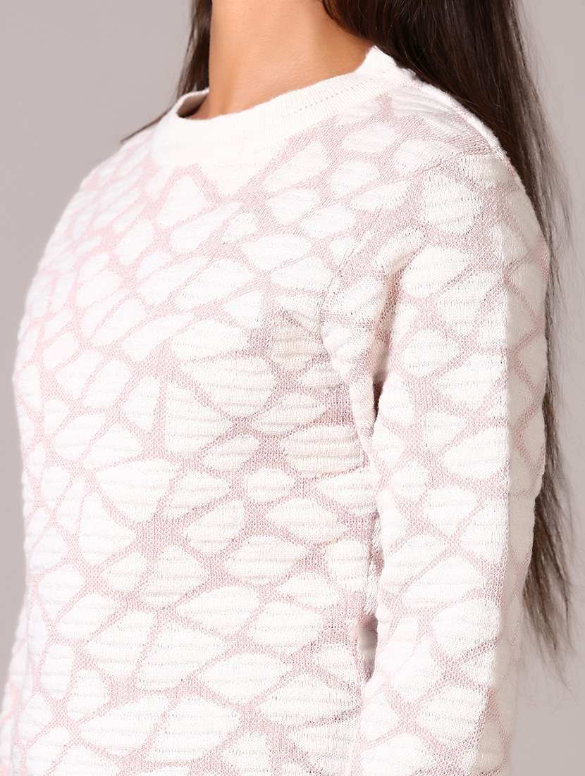 women self designed long sleeves pullover - 21644080 -  Standard Image - 5