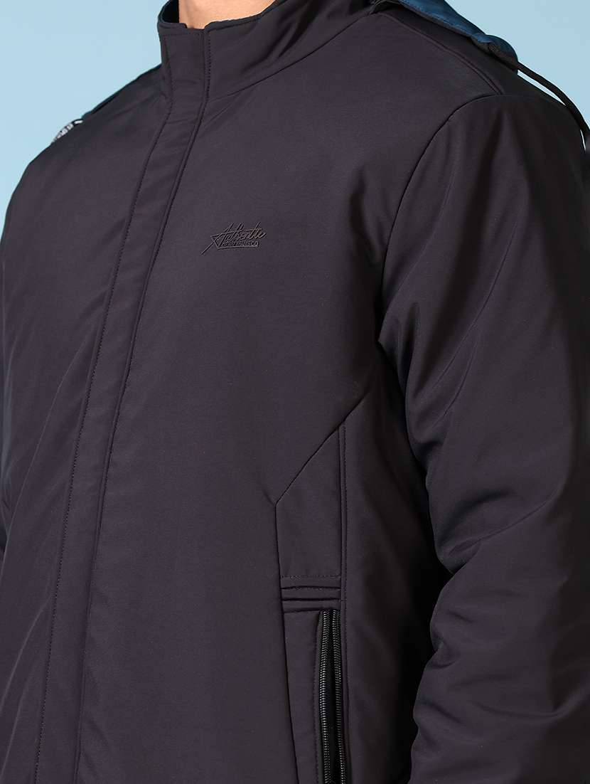 men long sleeves reversible bomber jacket - 21644097 -  Standard Image - 5