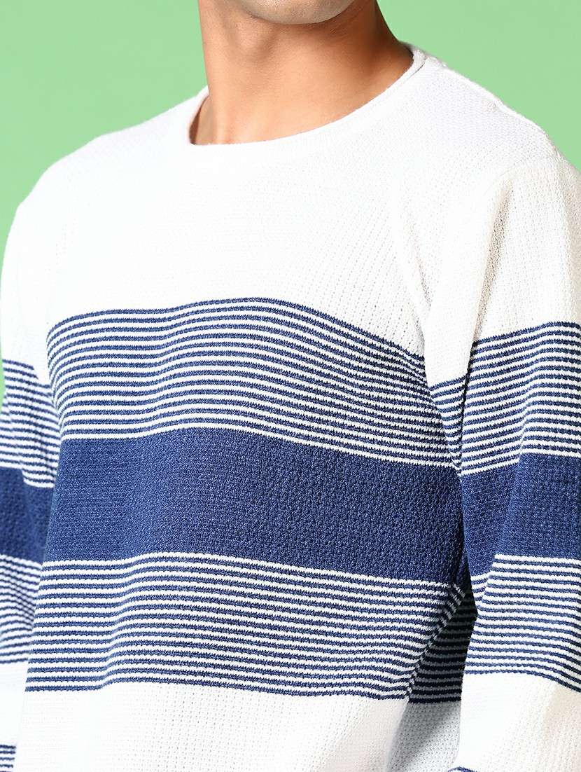 men long sleeves striped pullover - 21644098 -  Standard Image - 5