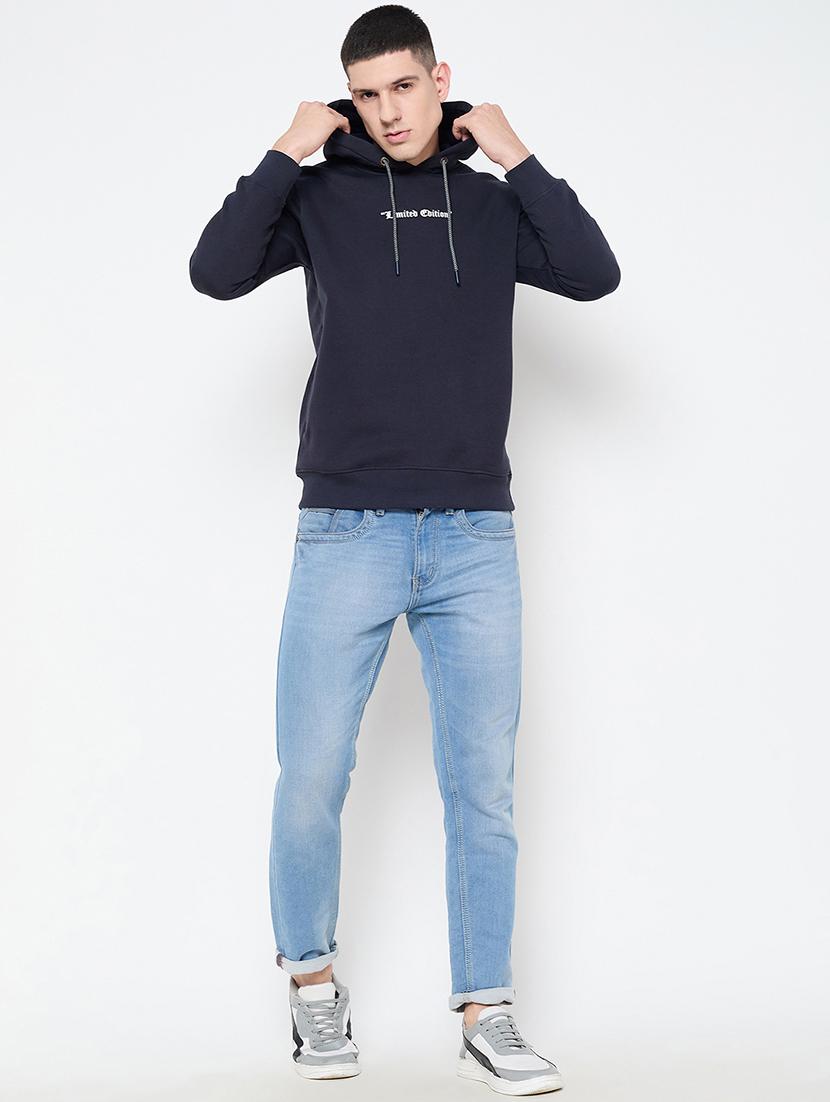 men front & back print long sleeve sweatshirt - 21644384 - Standard Image - 3