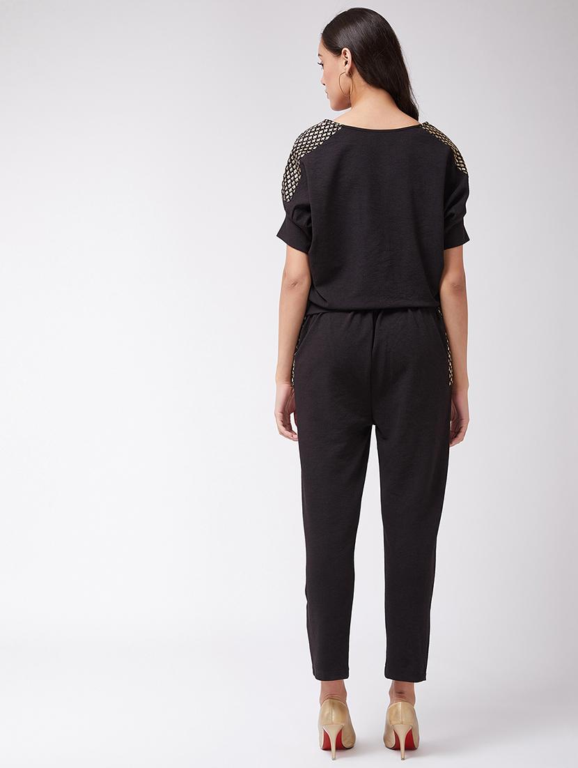 women black top and trouser co-ord set - 21644503 - Standard Image - 3