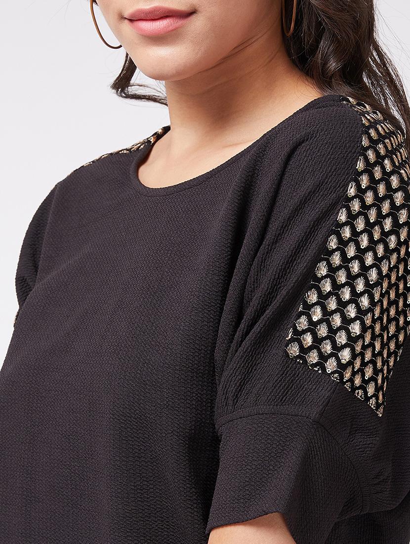 women black top and trouser co-ord set - 21644503 - Standard Image - 5