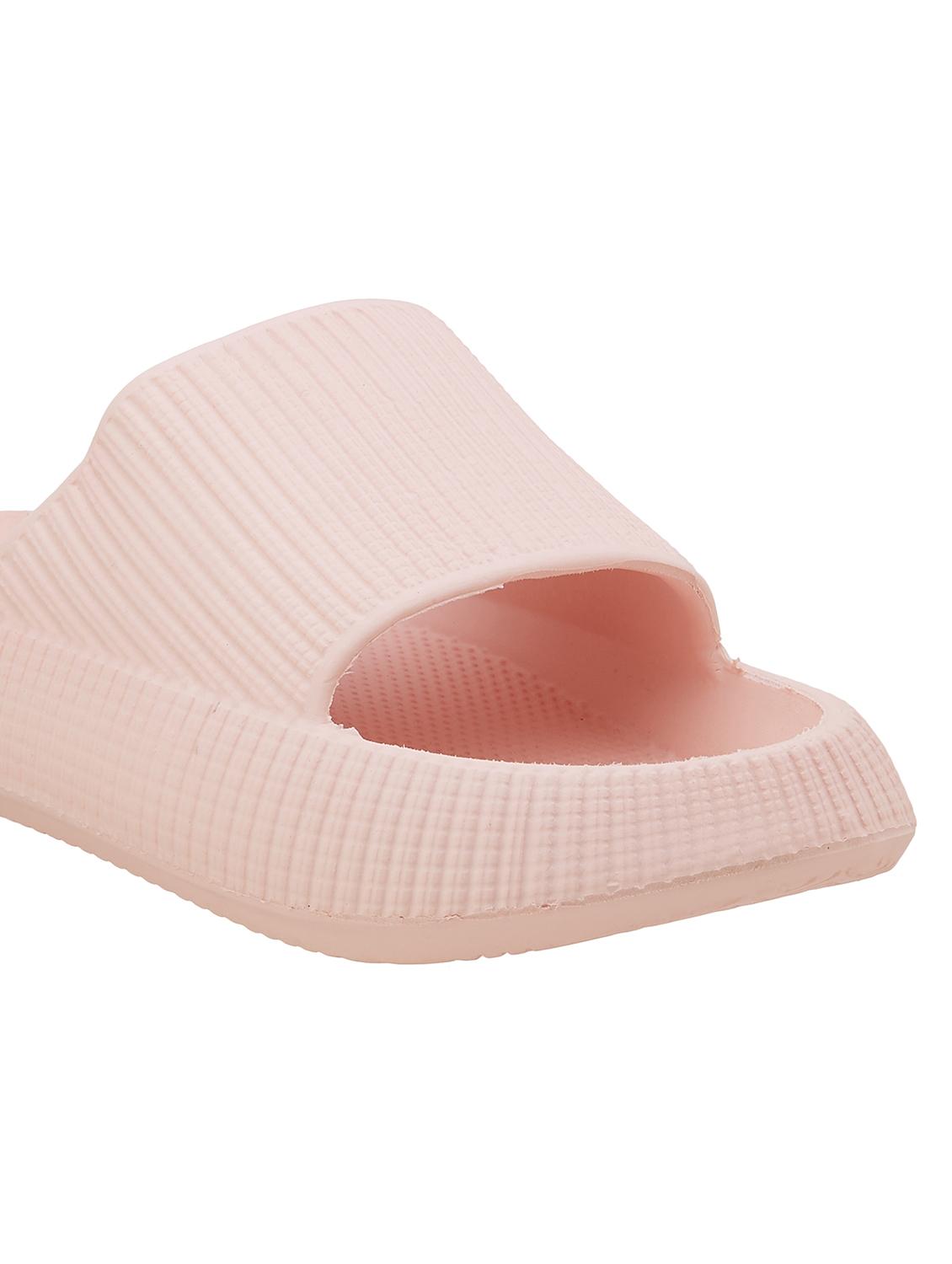 women solid comfortable slides - 21645053 - Standard Image - 5