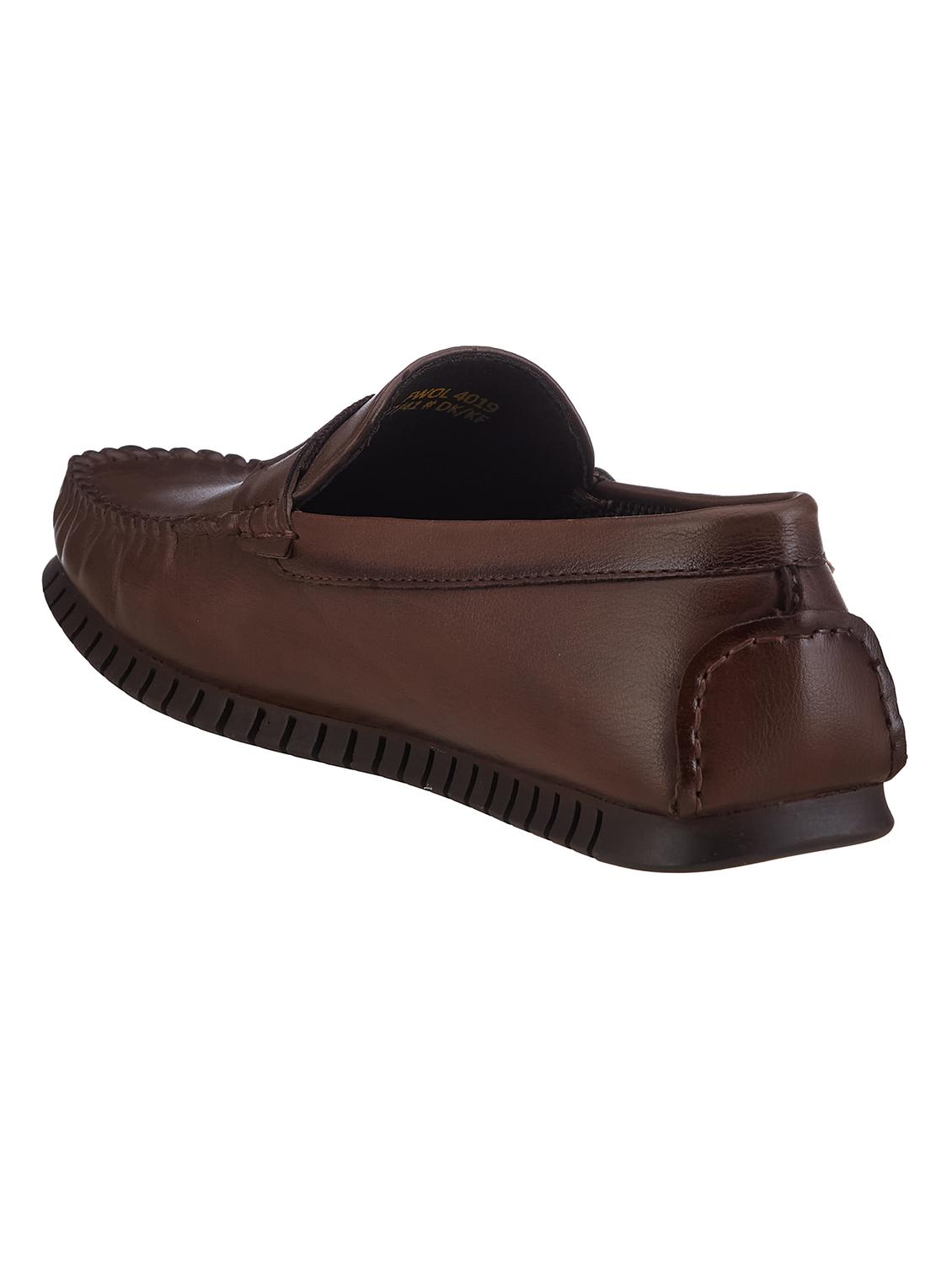 men brown slip on loafer - 21645065 - Standard Image - 3