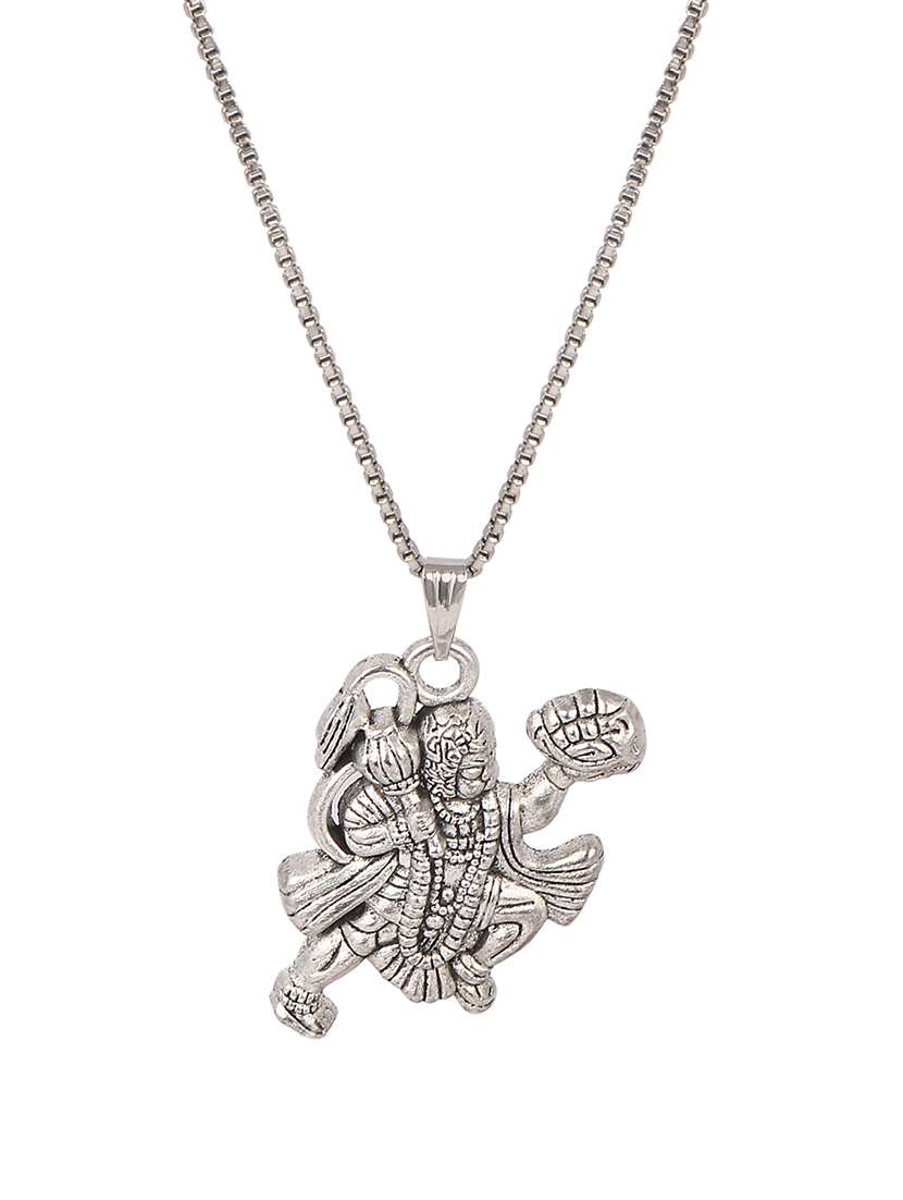 men sacred idol pendant with chain