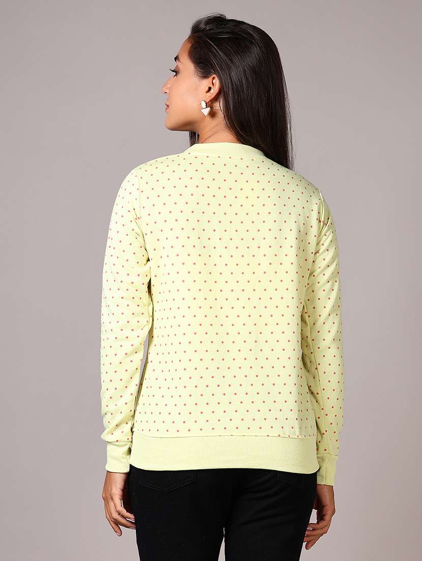 women printed long sleeves sweatshirt - 21645125 -  Standard Image - 3