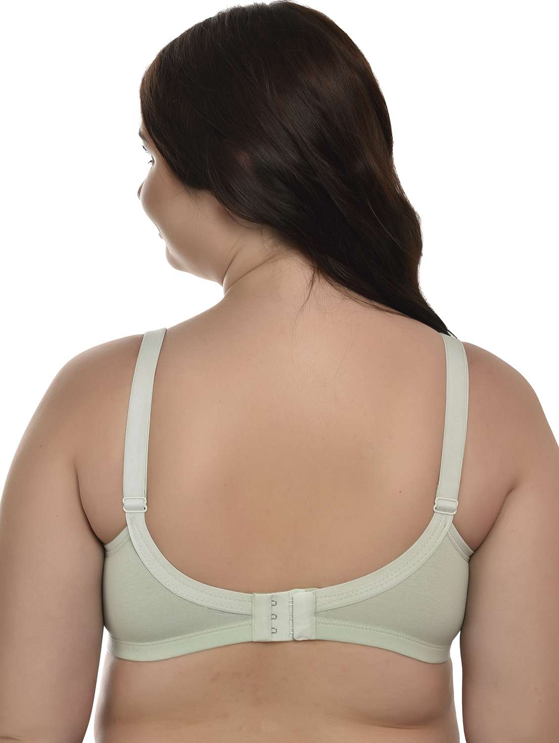 women solid plus size bra - 21645334 -  Standard Image - 3