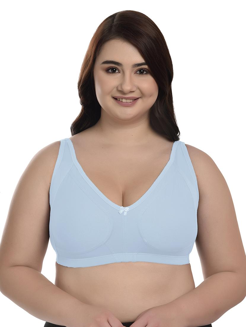 women solid plus size bra - 21645338 - Zoom Image - 0