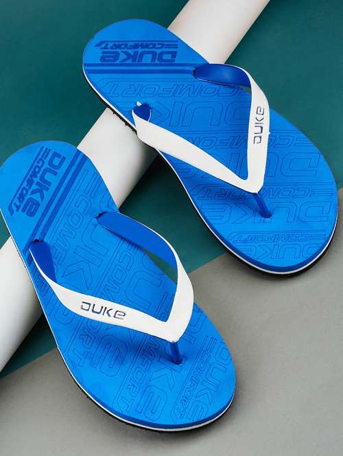 men blue slip on slipper - 21645407 -  Standard Image - 0