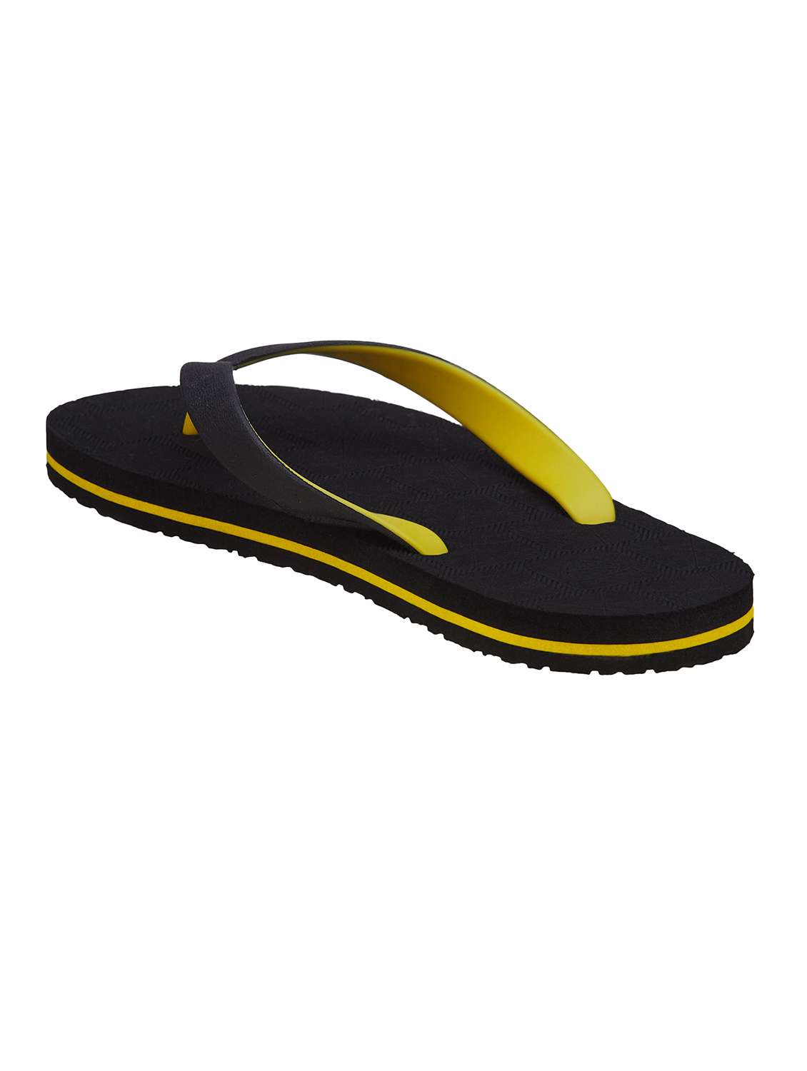 men black slip on slipper - 21645408 -  Standard Image - 3