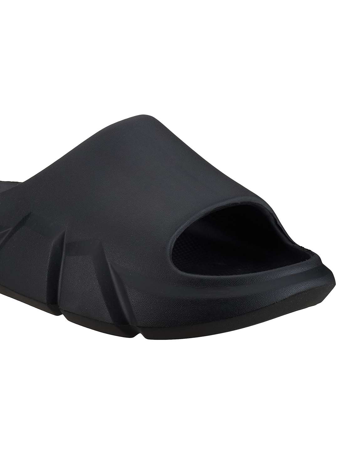 men black slider flip flop - 21645417 -  Standard Image - 5