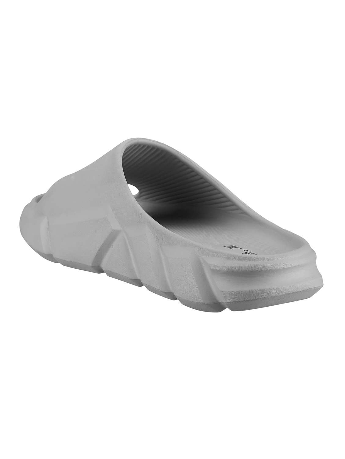 men grey slider flip flop - 21645418 -  Standard Image - 3