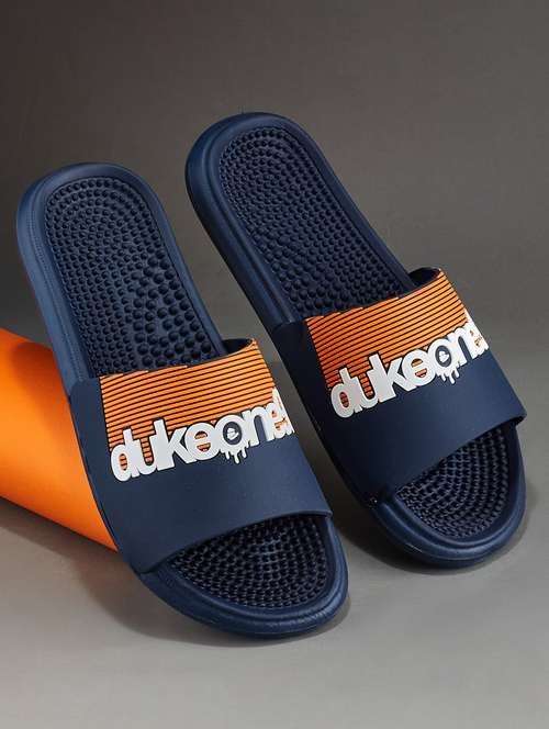 men navy blue slider flip flop - 21645419 -  Standard Image - 0