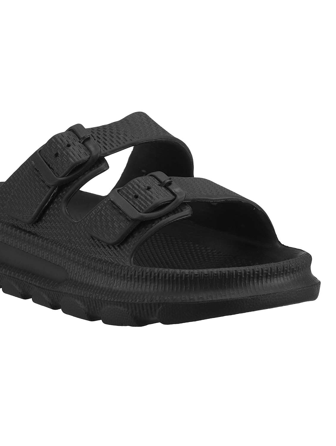 men black slider flip flop - 21645421 -  Standard Image - 5