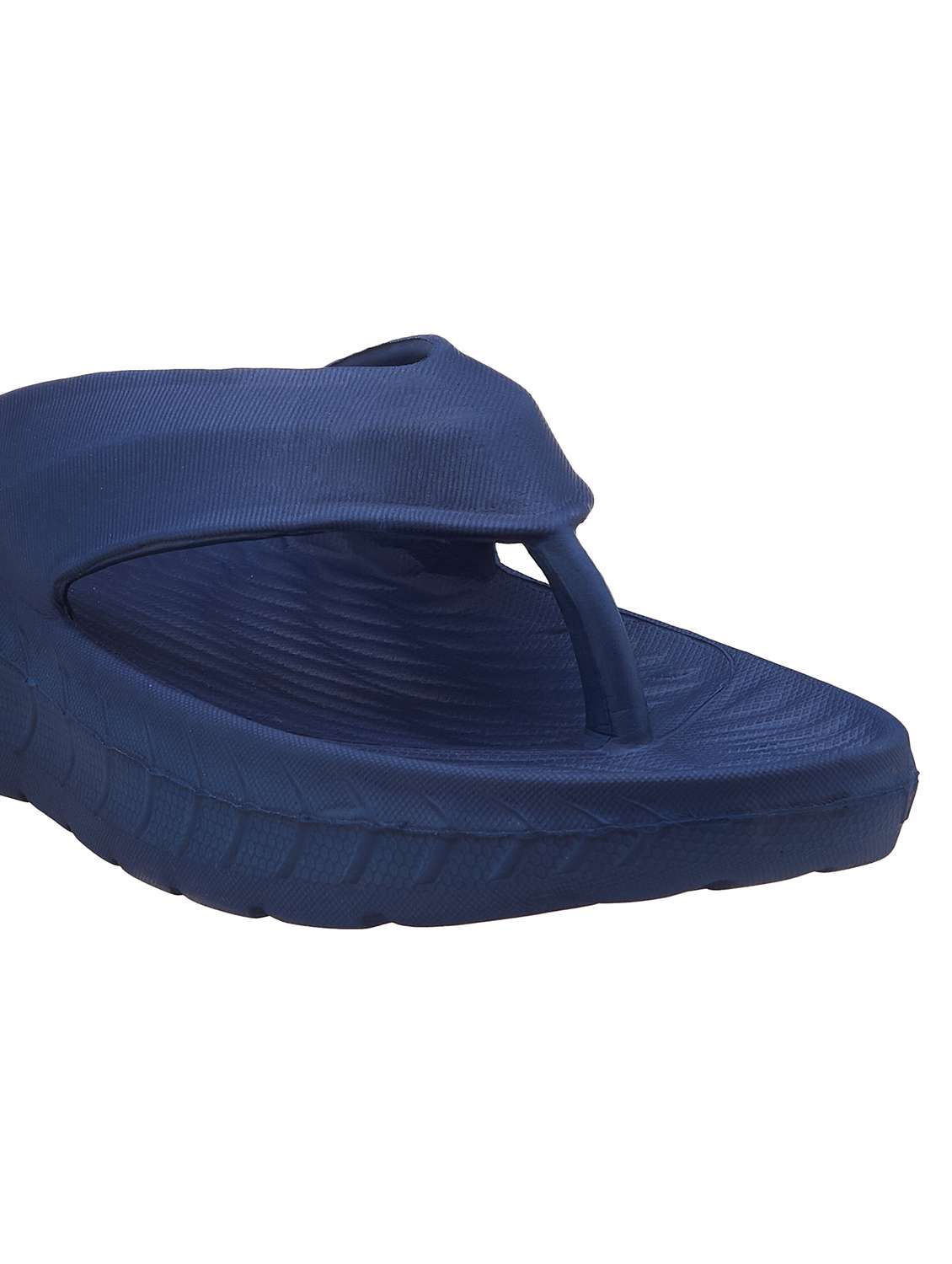 men navy blue slip on slipper - 21645425 -  Standard Image - 5