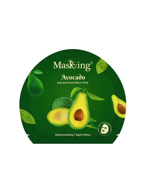 masking avocado superfood facial sheet mask (pack of 1) - 21645450 - Standard Image - 0
