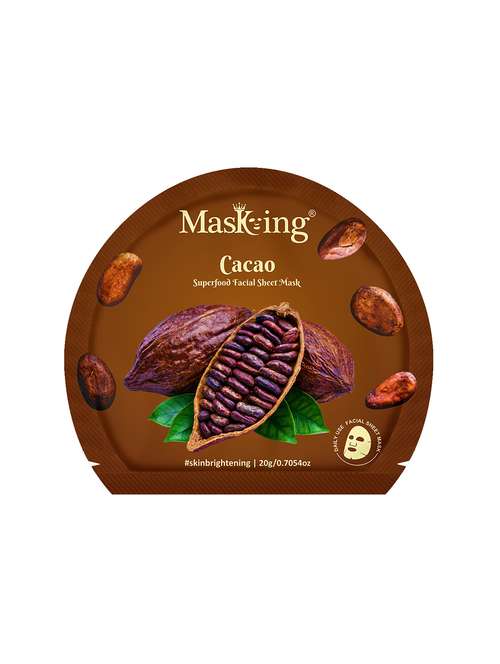 masking cacao superfood facial sheet mask (pack of 1) - 21645453 -  Standard Image - 0