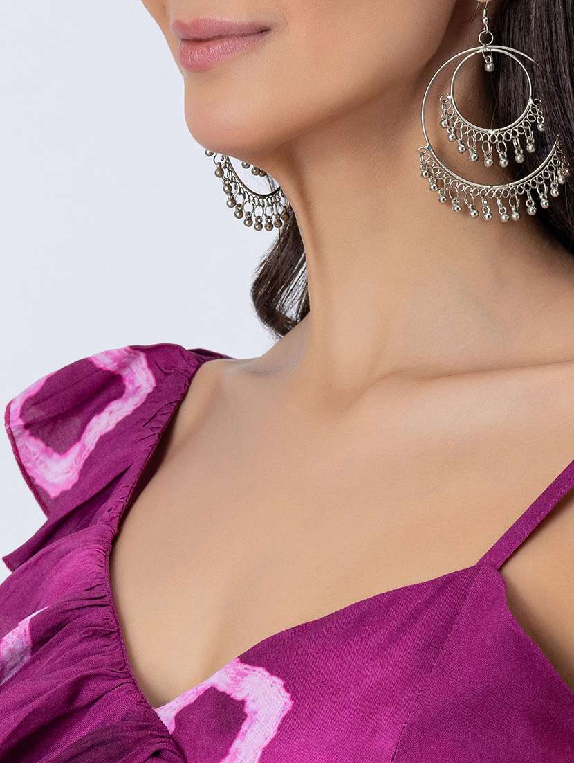 pink rayon full leg  jumpsuit - 21645501 -  Standard Image - 5