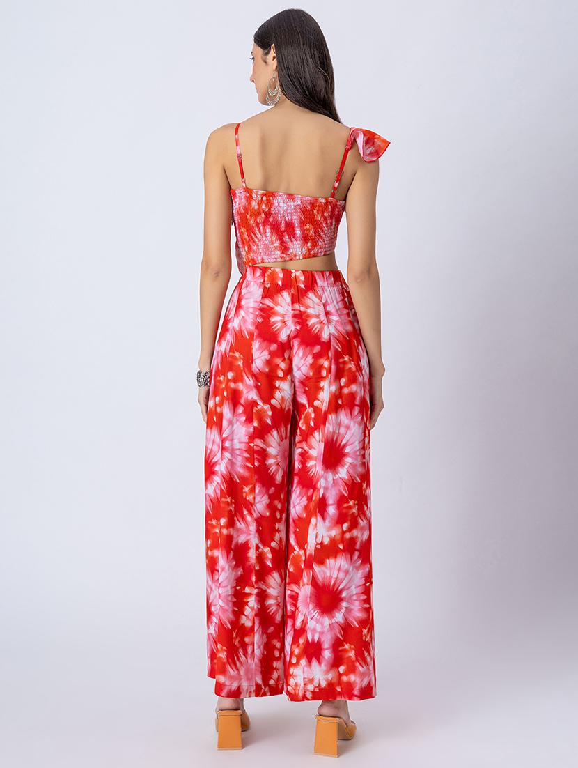 women printed full leg jumpsuit - 21645503 - Standard Image - 3