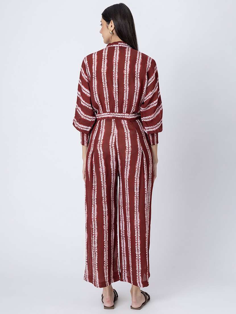 women printed full length jumpsuit - 21645506 -  Standard Image - 3