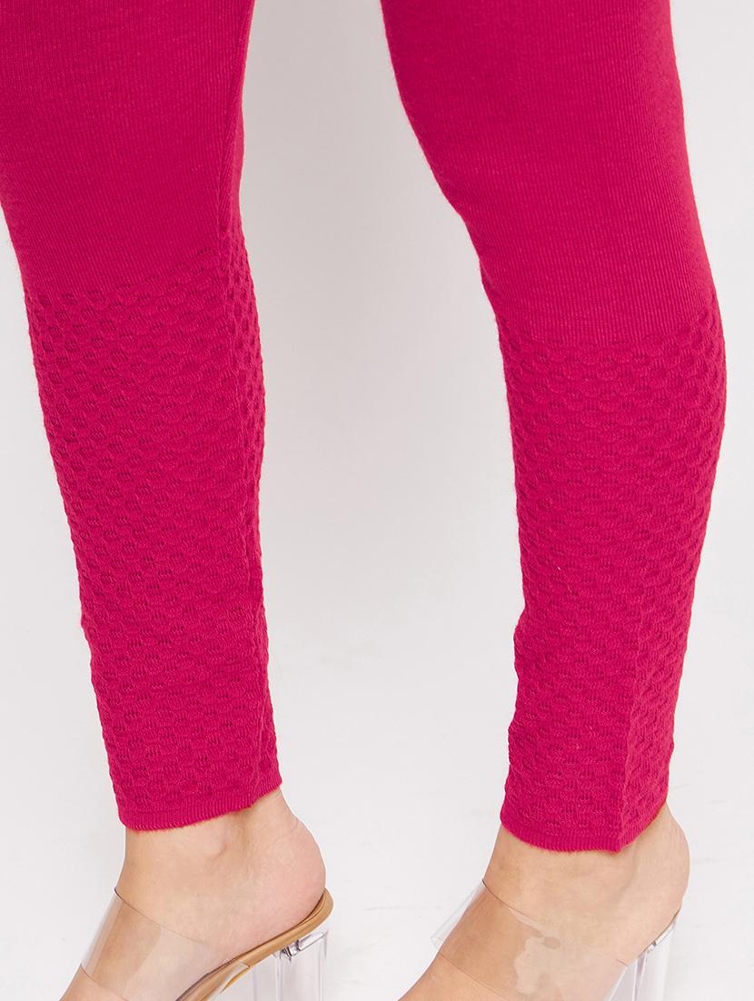 women solid ankle length leggings - 21645545 - Standard Image - 5
