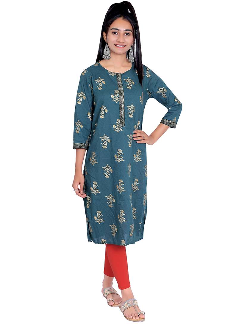 women plain ankle length mid rise leggings - 21645744 -  Standard Image - 3