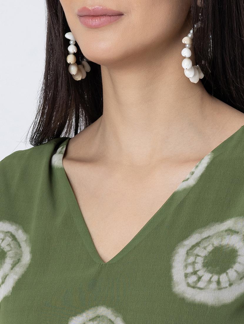 women printed three quarter sleeve a-line kurta - 21645822 - Standard Image - 5