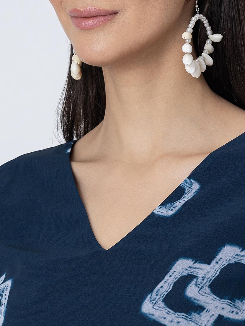 women printed three quarter sleeve a-line kurta - 21645823 - Standard Image - 5