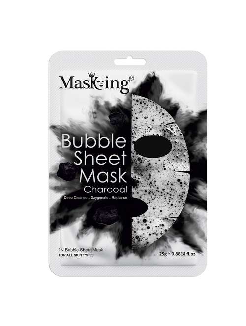 masking skin deep cleansing, anti-pollution, bubble sheet mask (pack of 1) - 21645846 -  Standard Image - 0