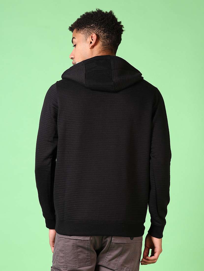 men black solid long sleeve sweatshirt - 21646002 -  Standard Image - 3