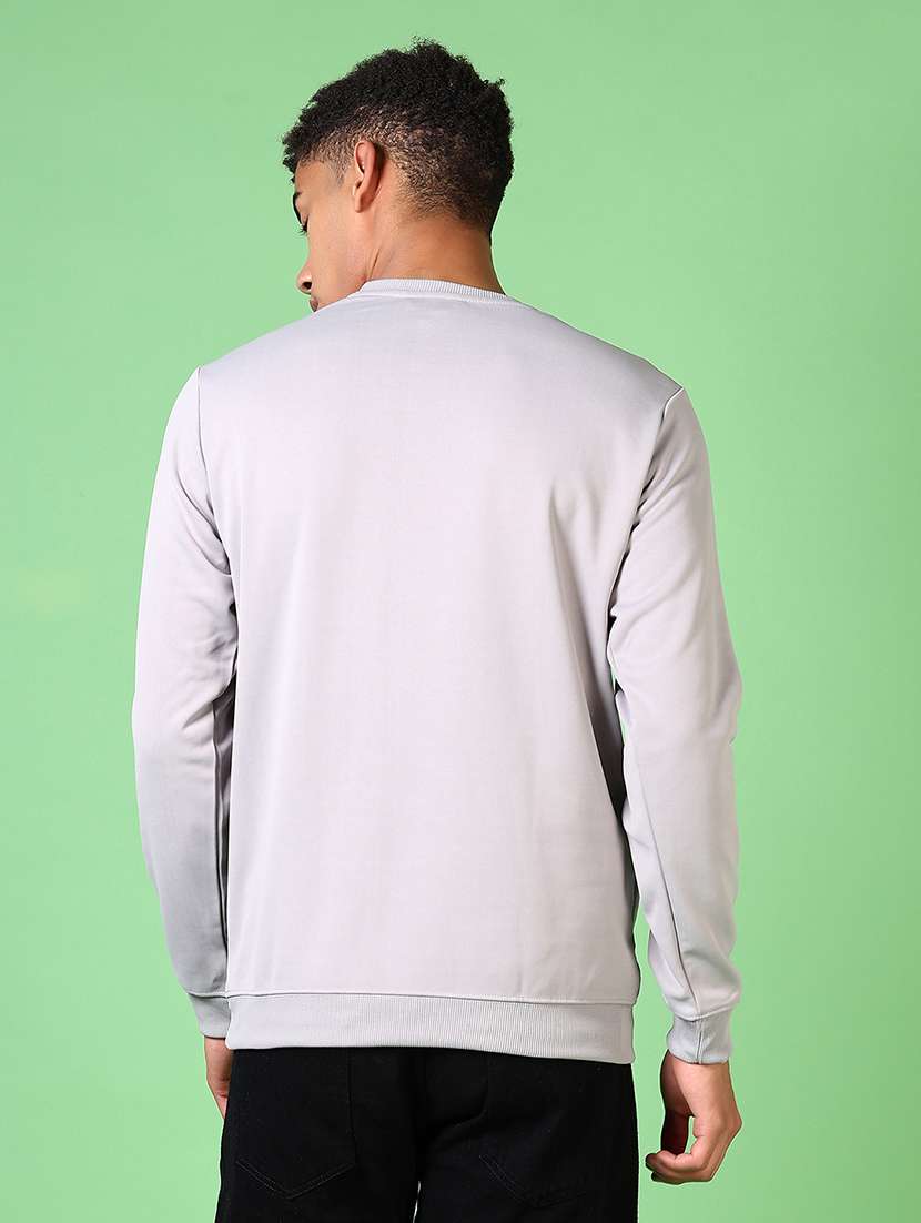 men color block long sleeve sweatshirt - 21646003 -  Standard Image - 3