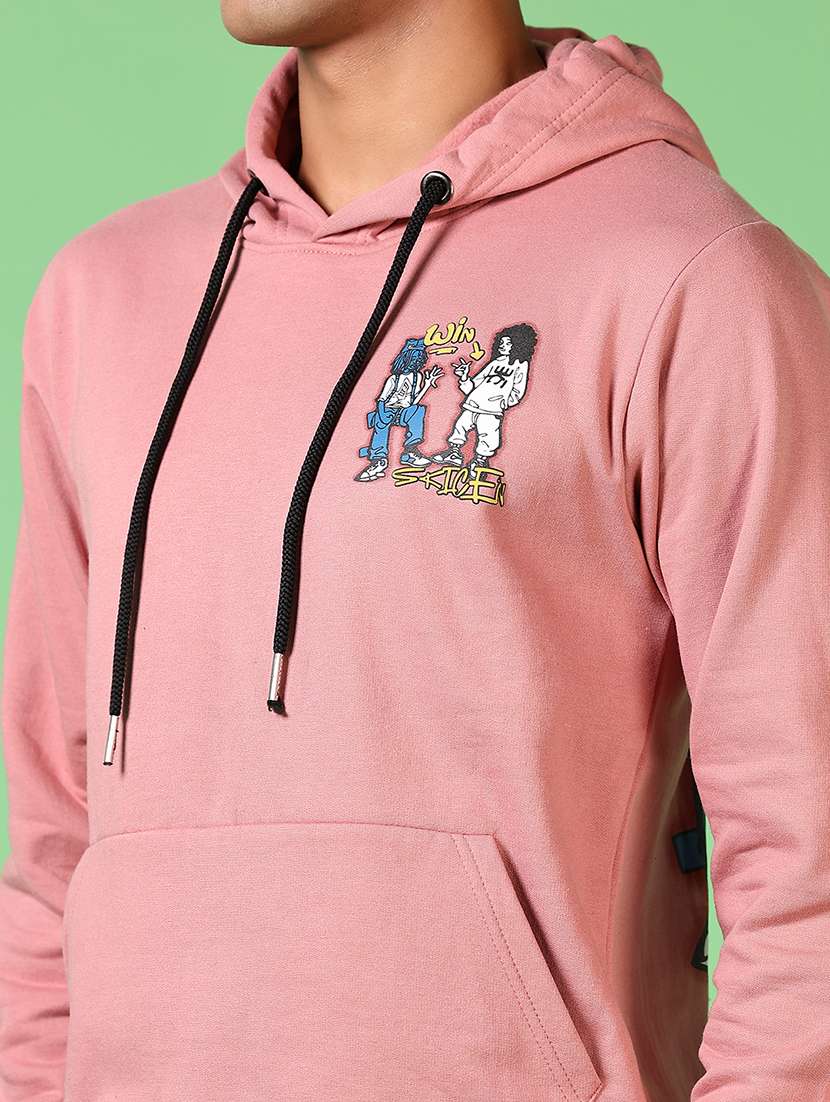 men long sleeves front & back print sweatshirt - 21646066 -  Standard Image - 5