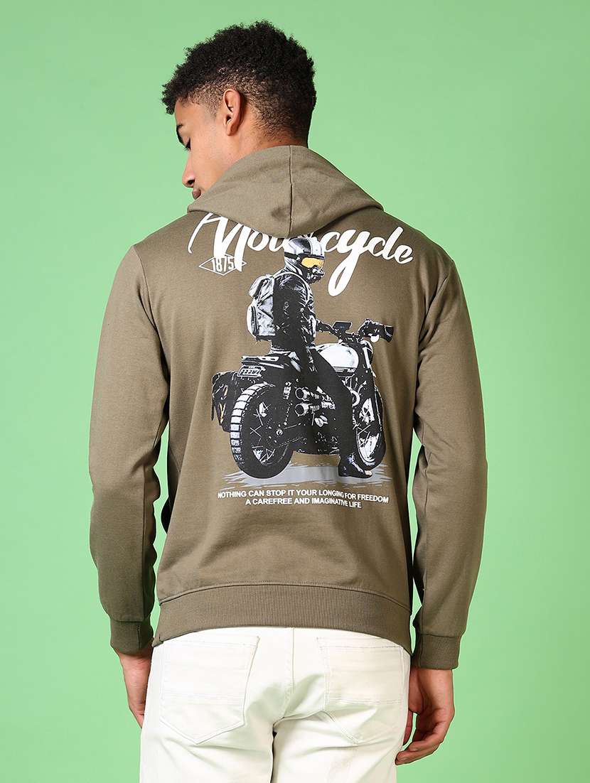 men long sleeves front & back print sweatshirt - 21646069 -  Standard Image - 3