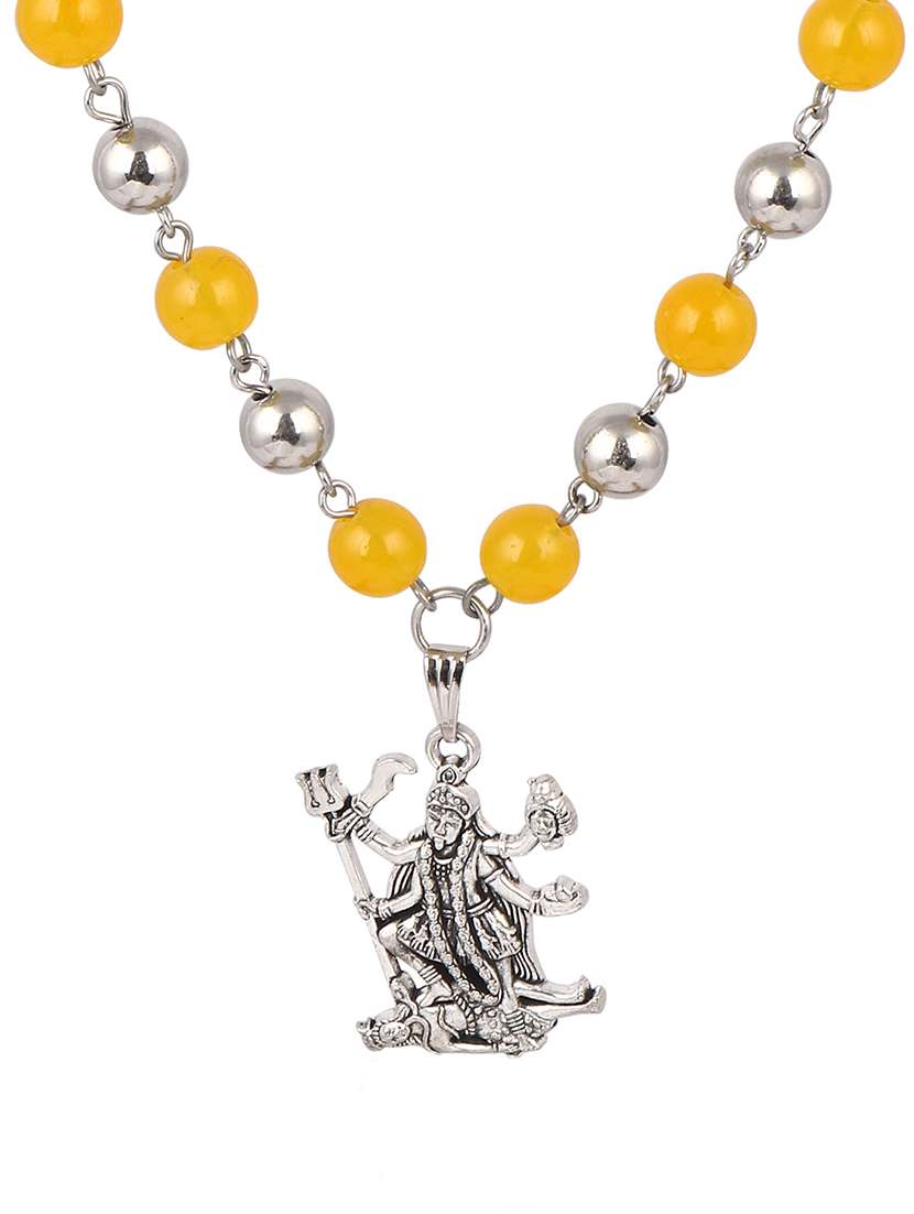 men sacred idol pendant with chain