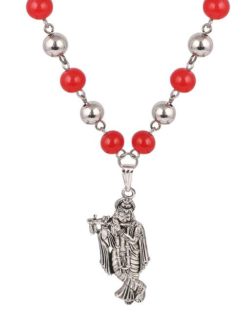 men sacred idol pendant with chain - 21646406 - Standard Image - 0