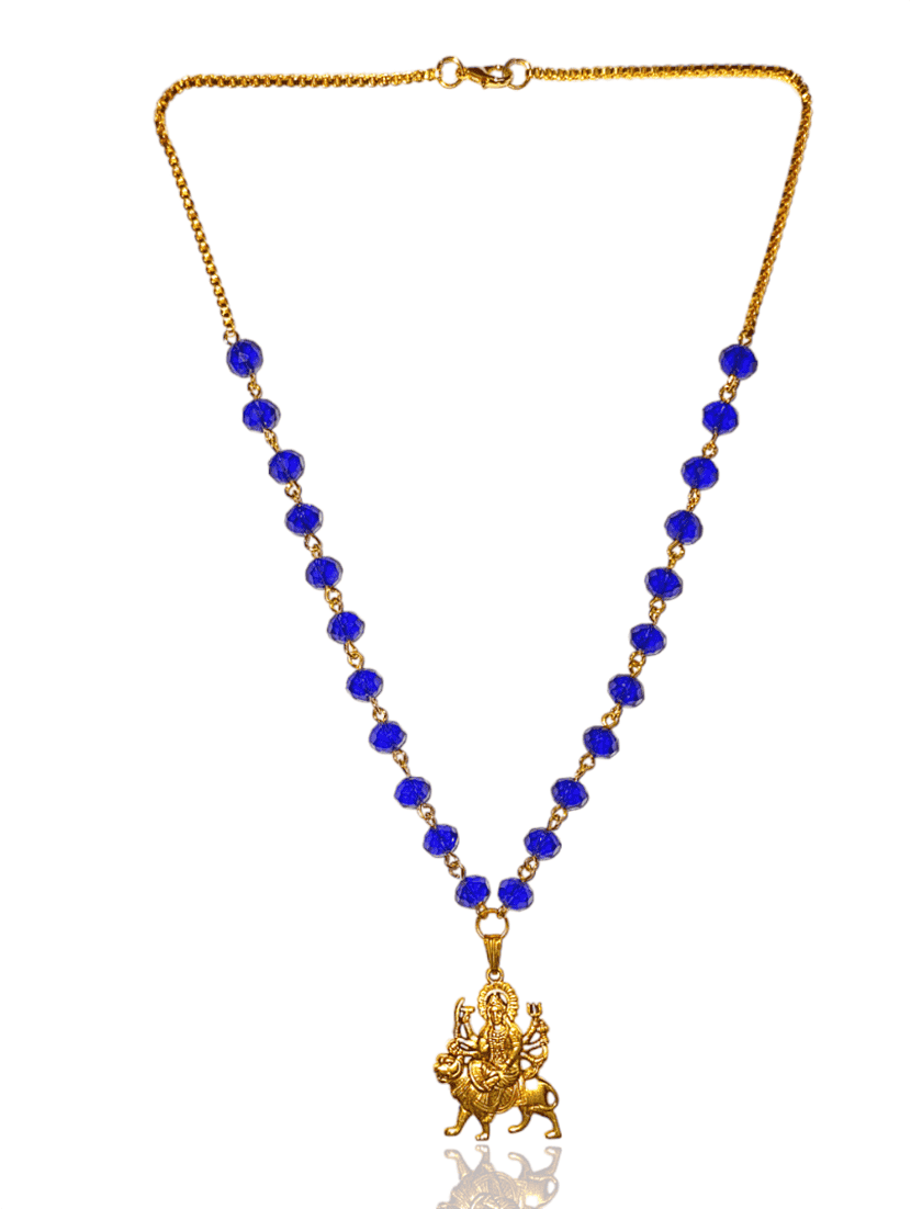 men sacred idol pendant with chain