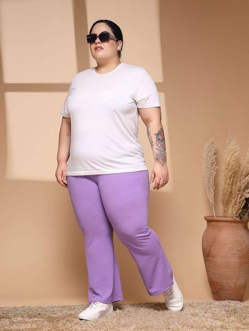 women plain low rise plus size jeggings - 21646613 -  Standard Image - 5