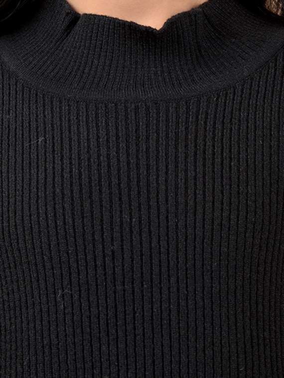 girls solids long sleeve sweater - 21646760 -  Standard Image - 5