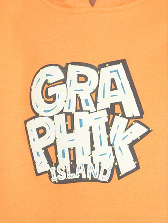 boys front print long sleeve sweatshirts - 21646779 -  Standard Image - 5