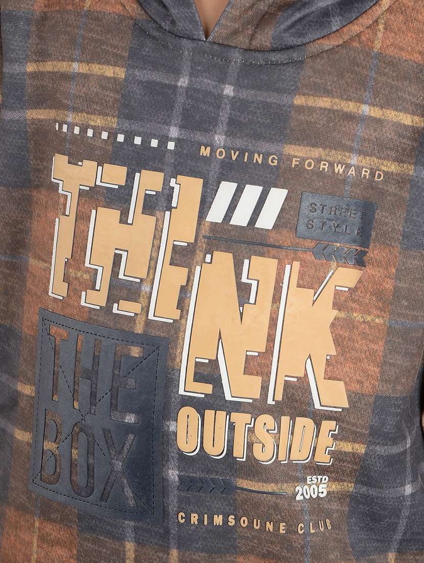 boys checks long sleeve sweatshirts - 21646787 -  Standard Image - 5