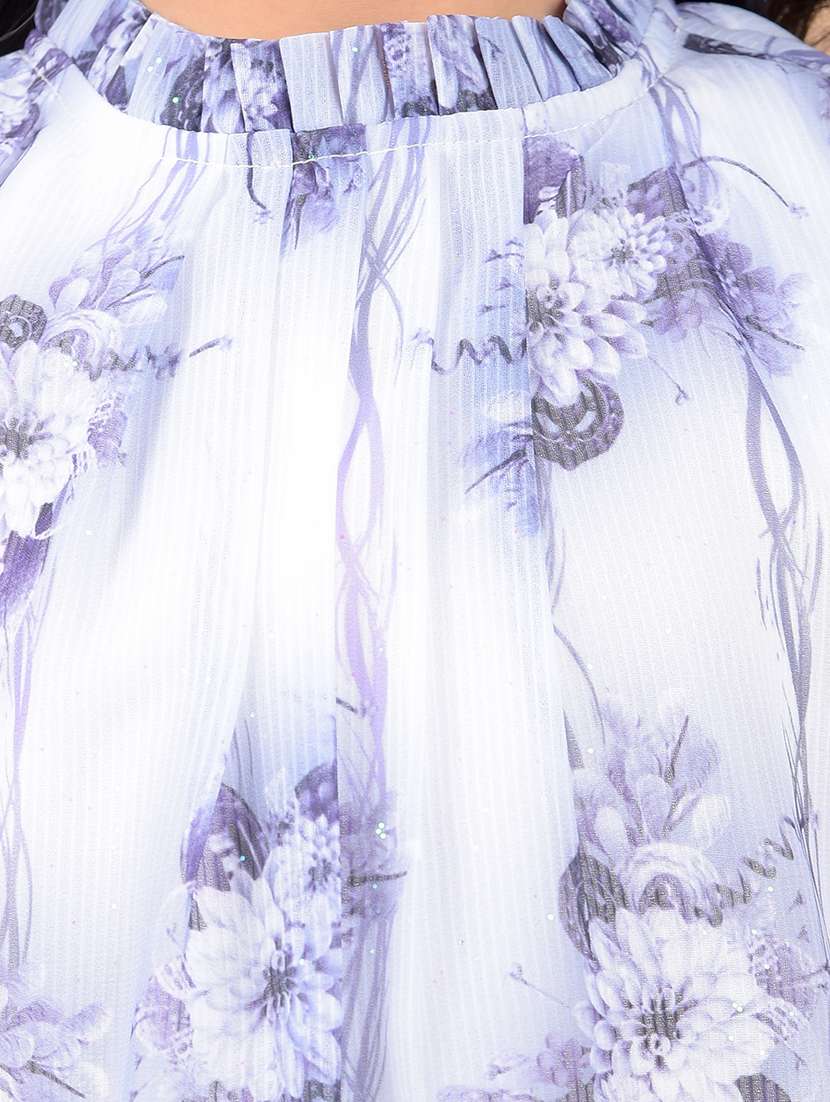 girls florals printed long sleeve top - 21646803 -  Standard Image - 5