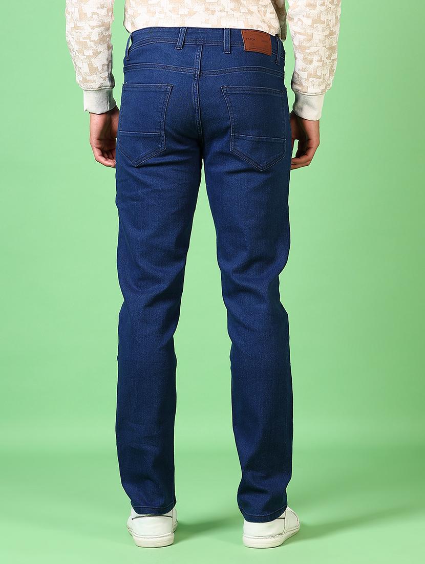 men mid rise plain slim fit jeans - 21646890 - Standard Image - 3