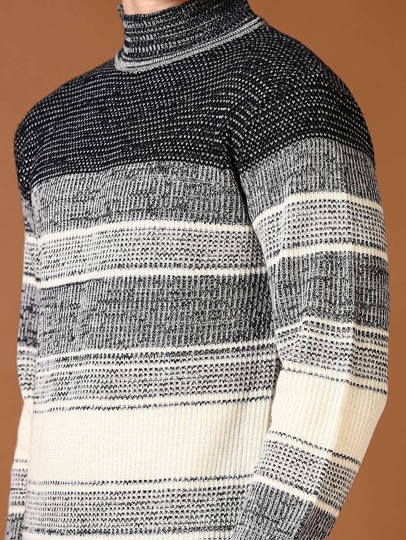 men self design long sleeve pullover - 21646893 -  Standard Image - 5