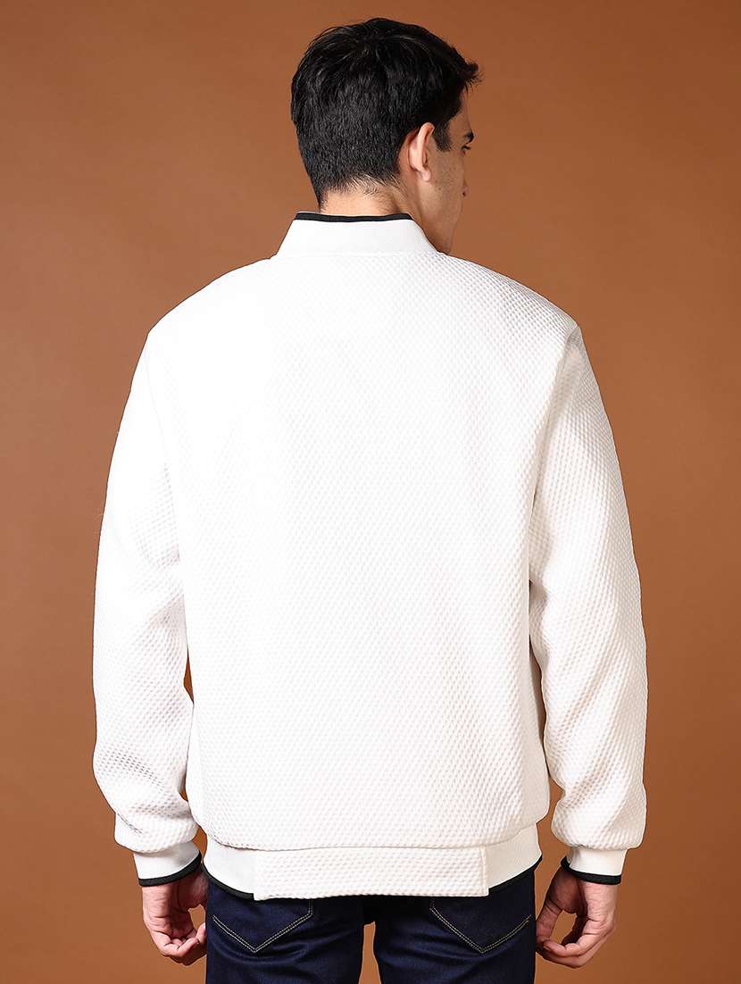 men solid long sleeve regular jacket - 21646895 -  Standard Image - 3