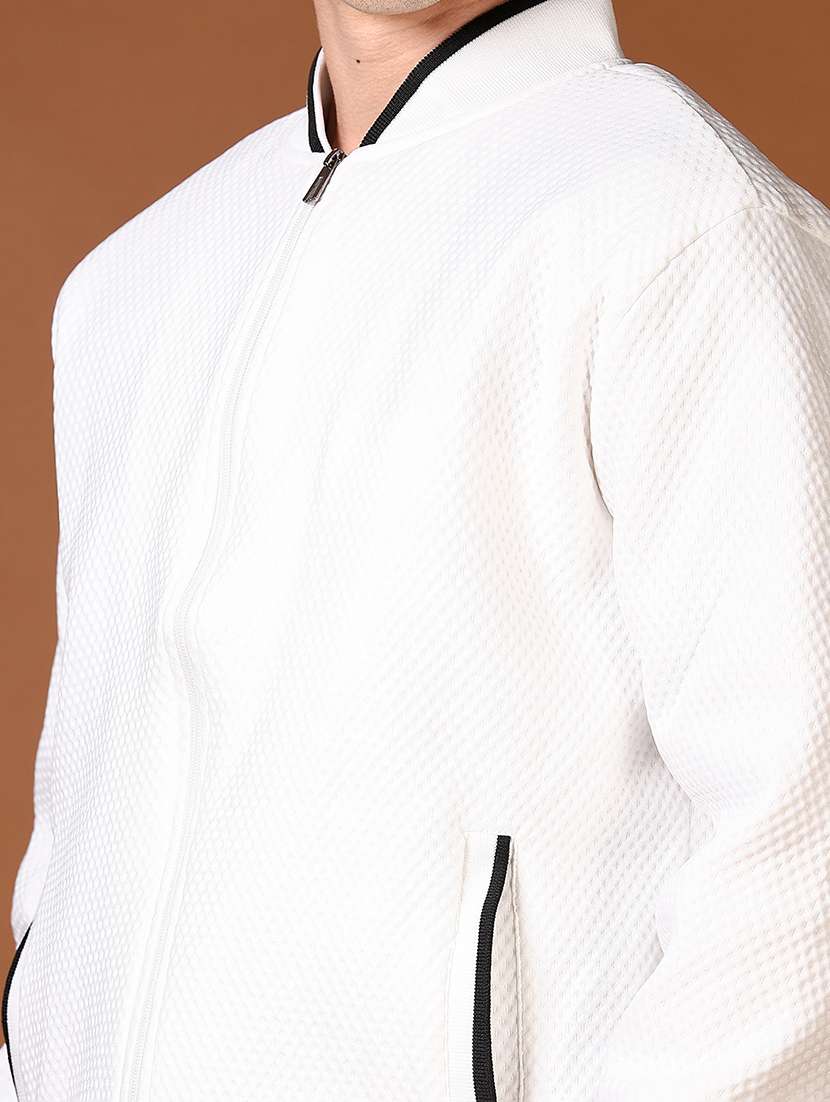 men solid long sleeve regular jacket - 21646895 -  Standard Image - 5