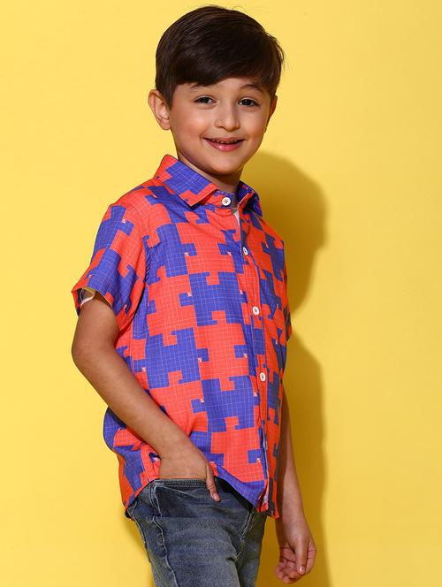 kids short sleeves printed shirt - 21647082 -  Standard Image - 0