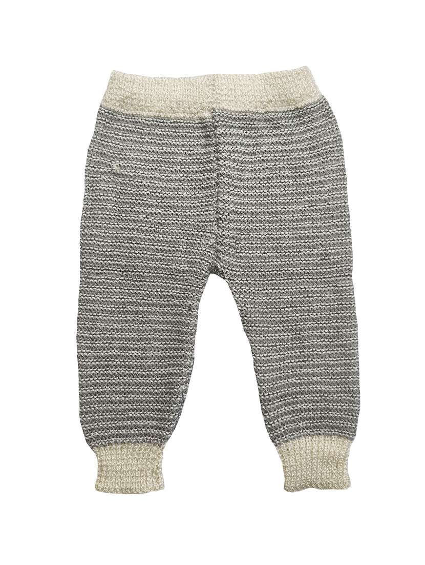 girls grey solid casual trouser - 21647187 -  Standard Image - 3