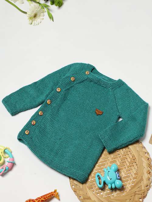 girls self design long sleeve sweater - 21647204 -  Standard Image - 0